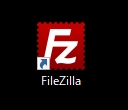 FileZillaショートカットアイコン