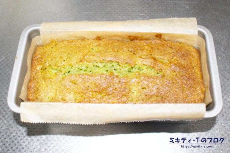 「黒豆抹茶のパウンドケーキ」の作り方7
