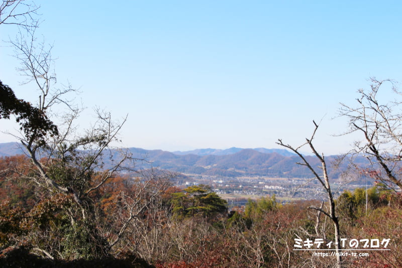 唐沢山神社からの眺望