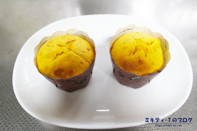 天ぷら粉でかぼちゃマフィン