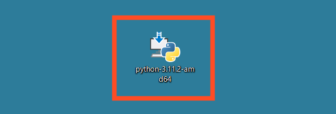 Pythonのインストール1