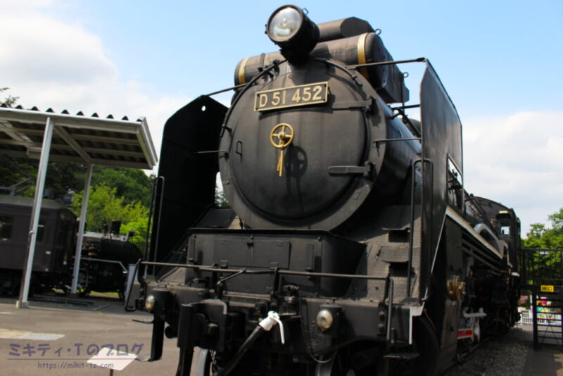青梅鉄道公園・D51形式蒸気機関車