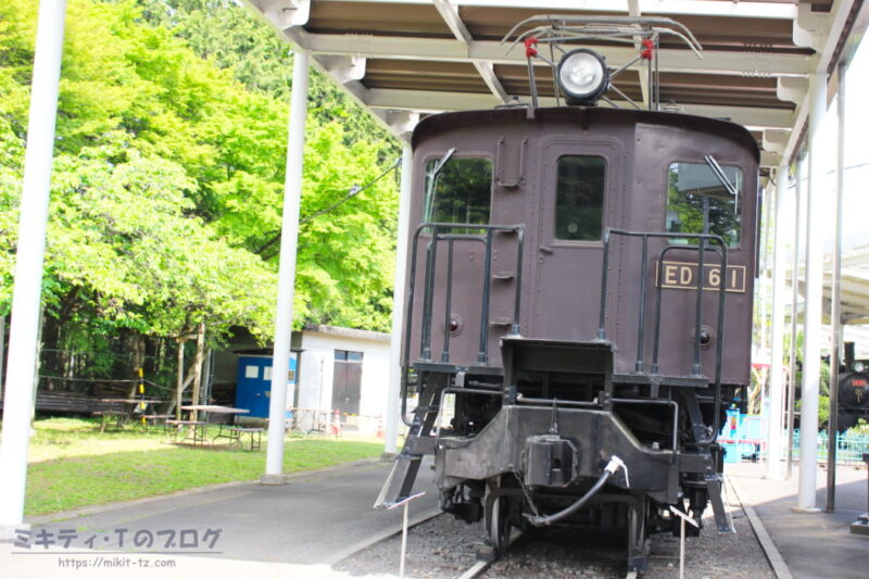 青梅鉄道公園・ED161号電気機関車