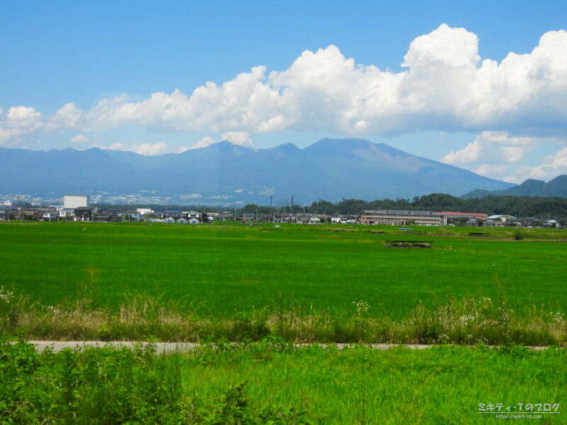 浅間山の眺望