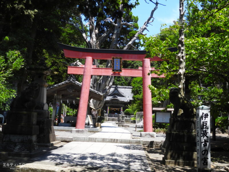 白浜神社（伊古奈比咩命神社）・鳥居