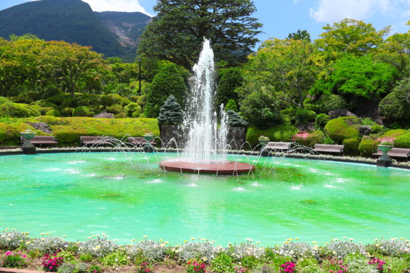 強羅公園・噴水